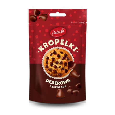 Delecta Kropelki deserowa czekolada 80g