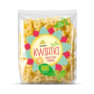 GRANEX Chrupki kukurydziane Kwiatki BIO 80g