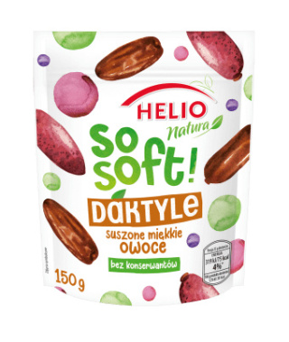 HELIO SoSoft Daktyle suszone miękkie 150g