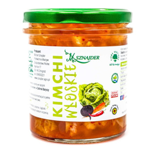 KIMCHI WŁOSKIE OD SZNAJDERÓW 300G M. SZNAJDER