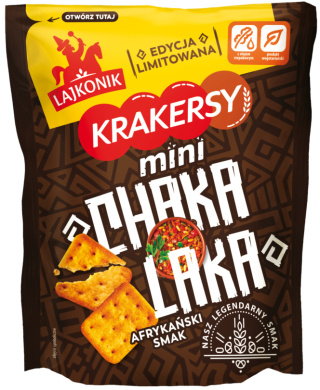 LAJKONIK Krakersy mini chakalaka100g