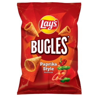 LAY'S LAYS Chrupki BUGLES Chipsy Papryka 110G