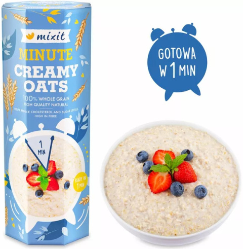 MIXIT Creamy Oats Błyskawiczne płatki owsiane 800G