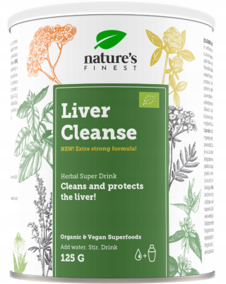 NATURE'S FINEST LIVER CLEANSE mieszanka superfood wspomagająca prawidłowe funkcjonowanie wątroby 125g