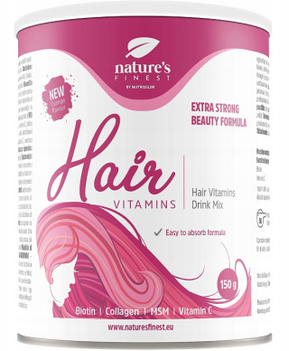 NATURE'S FINEST Hair Vitamins napój dla zdrowych włosów 150g