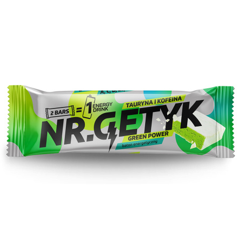 NR.GETYK Baton energetyczny Green Power 45g