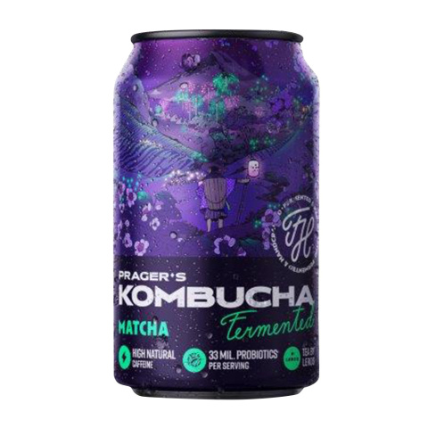 PRAGER'S Kombucha MATCHA 330ml