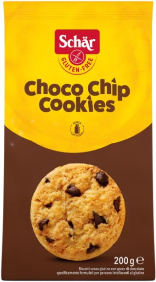 SCHAR ciastka bezglutenowe z czekoladą CHOCO CHIP COOKIES 200g