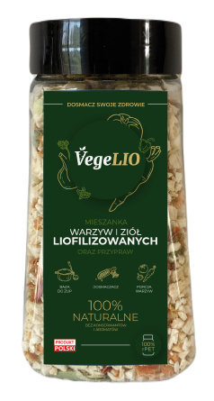 VEGELIO Mieszanka warzyw liofilizowanych i ziół liofilizowanych 70g